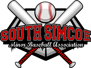 Logo for South Simcoe Minor Baseball Association (SSMBA)